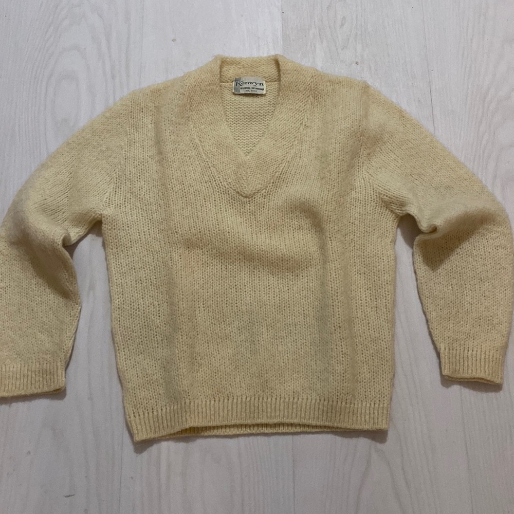 Vintage Kenwyn Wool Mohair Sweater Small